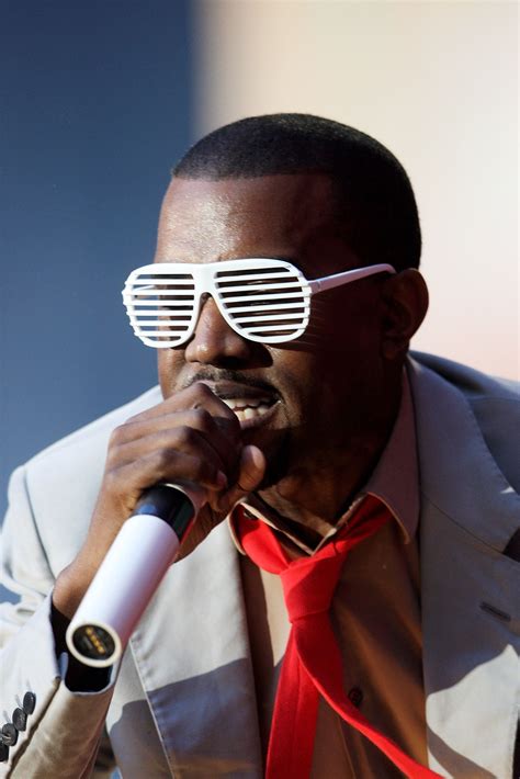 kanye west sunglasses|kanye west shutter shades.